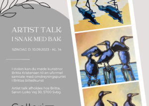 Artist-Talk med billedkunstner Britta Kristensen