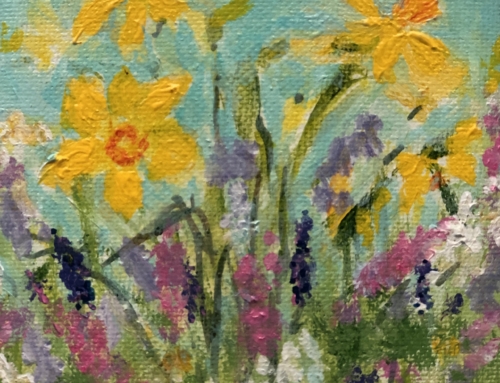 Blomstermaleri nr. 83